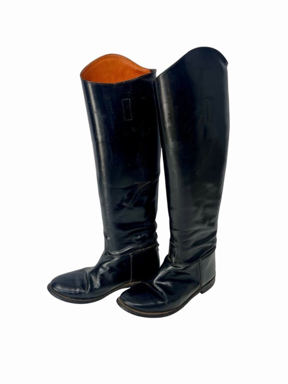 EISERS Women's Black "Last" Leather Ridding Boots US 8